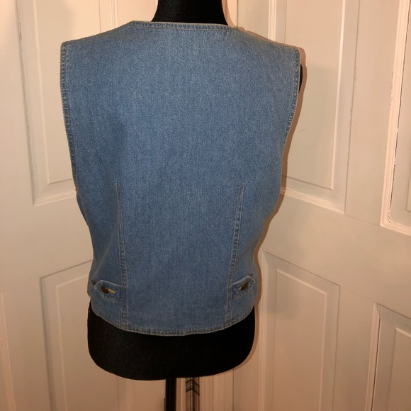 LIZWEAR JEAN VEST - Picture 2 of 6